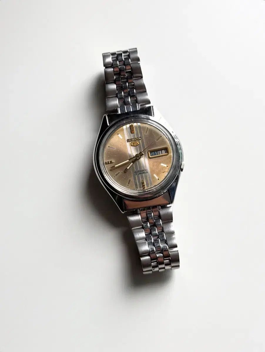 90 s SEIKO セイコー5 ヴィンテージ オートマティック メタル リストウォッチ