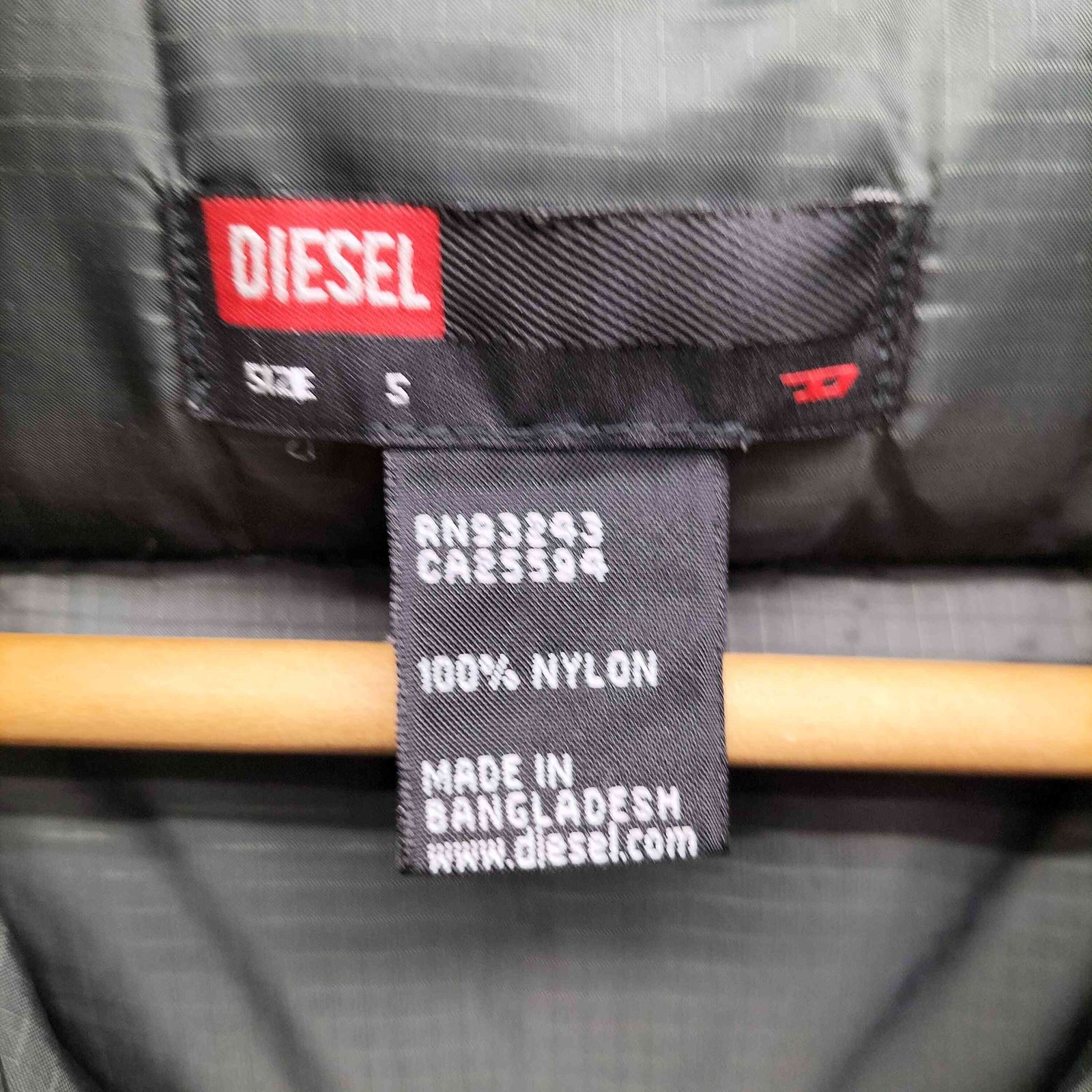 ディーゼル DIESEL 00S ジップアップ ダウンベスト Y2K メンズ import 