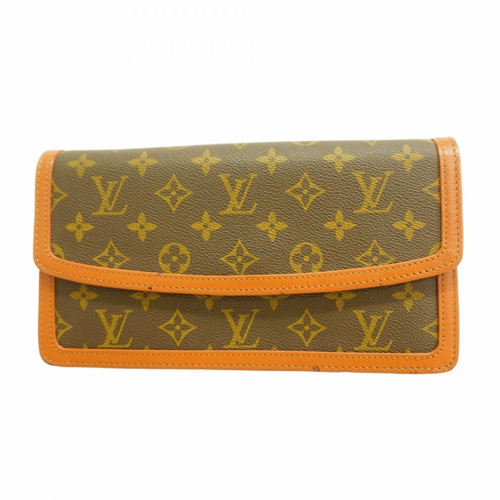 ルイ ヴィトン Louis Vuitton クラッチバッグ モノグラム ポシェットダムPM M 51812 ブラウンメンズ レディース