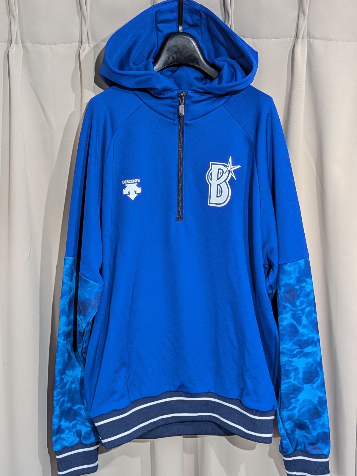 希少 美品 DESCENTE 横浜DeNAベイスターズ NPB プロコレ