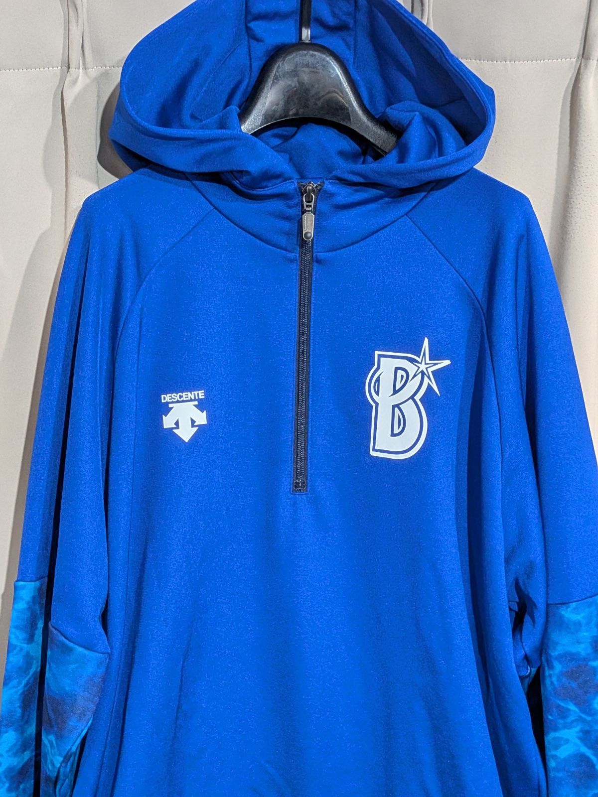 希少 美品 DESCENTE 横浜DeNAベイスターズ NPB プロコレ