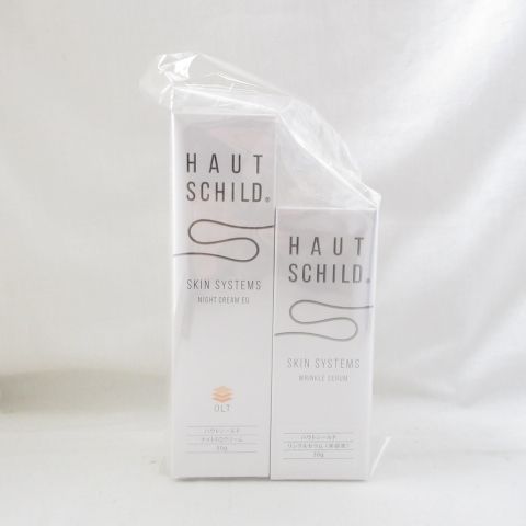 2種セット HAUT SCHILD ハウトシールド ナイトEQクリーム 50 g | リンクルセラム 美容液 30