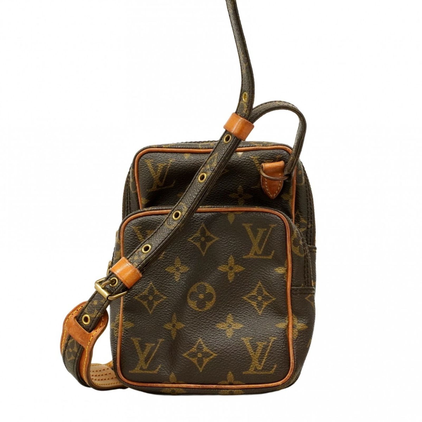 ルイ ヴィトン Louis Vuitton ショルダーバッグ モノグラム ミニアマゾン M 45238 ブラウン