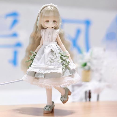  MJDドール 1 8スケール 可動フィギュア アニメ人形 20 cm 15歳以上対象 PVC ABS製 衣装付き コレクタブルフィギュア momotale 鈴蘭絮語po dbf 2 e 5 ac その他 キッチン 食器