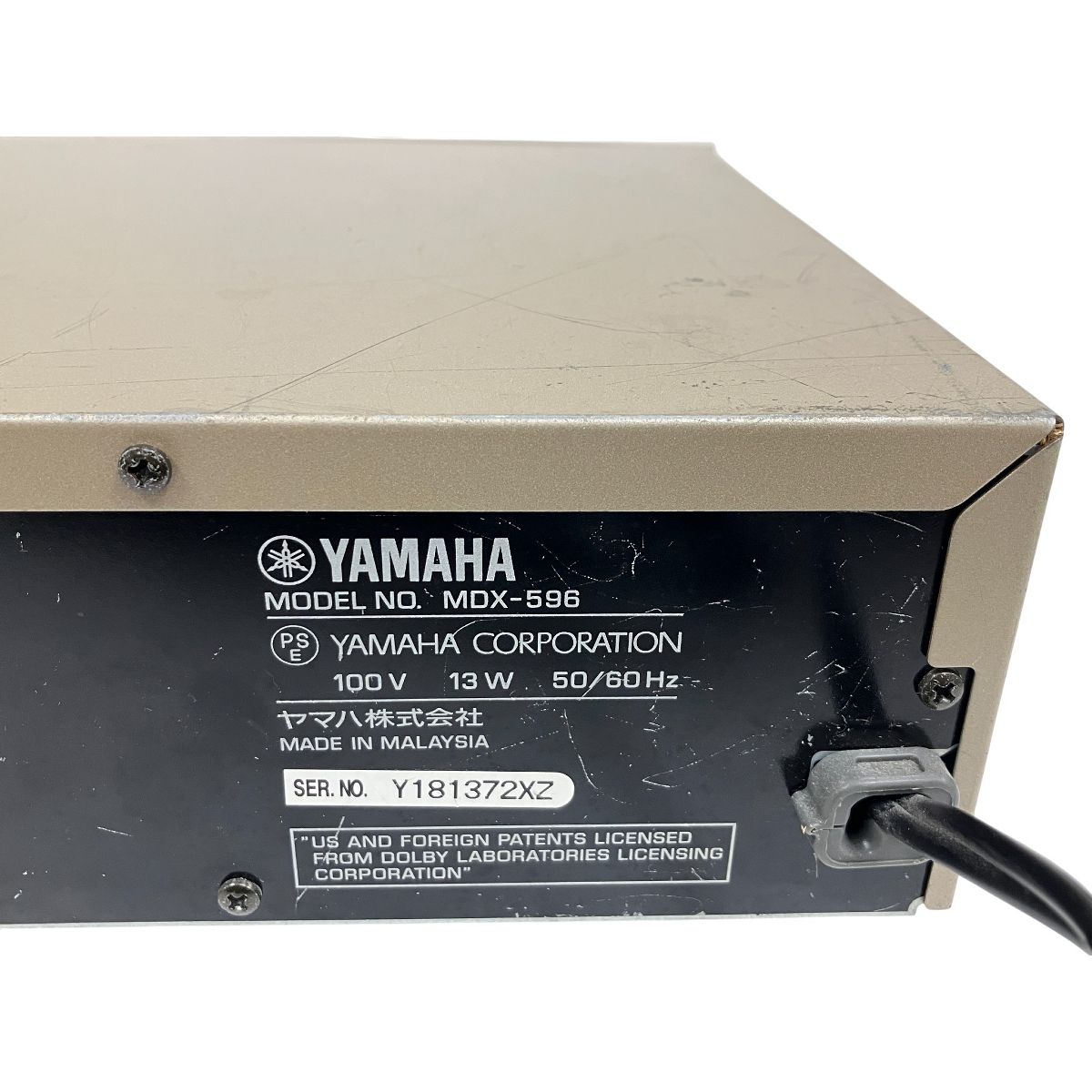 YAMAHA MDX-596 MDレコーダー 音響機材 ジャンク O10760287 - メルカリ