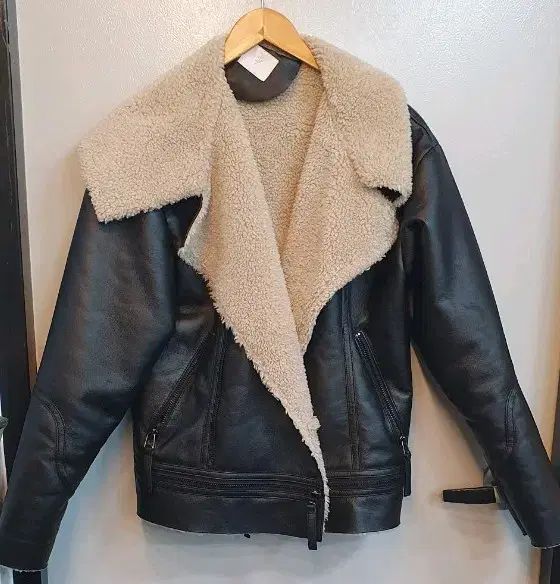 EKHON ムートン ライダージャケット