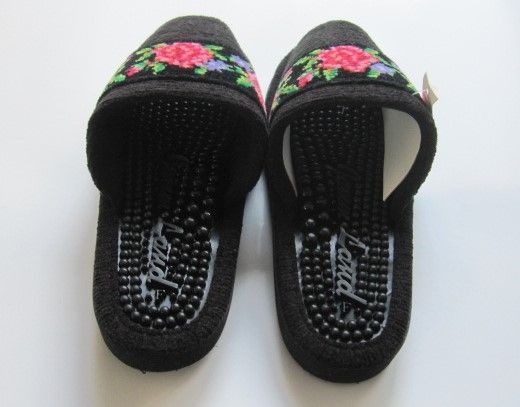  スリッパ ヘルスシェニ ル女性用4足セット スリッパ ルームシューズ スリッパ サンダル