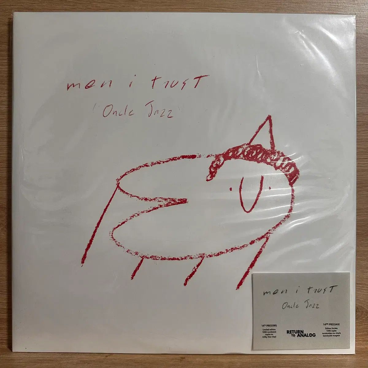 Men i trust Oncle jazz milky clear 盤