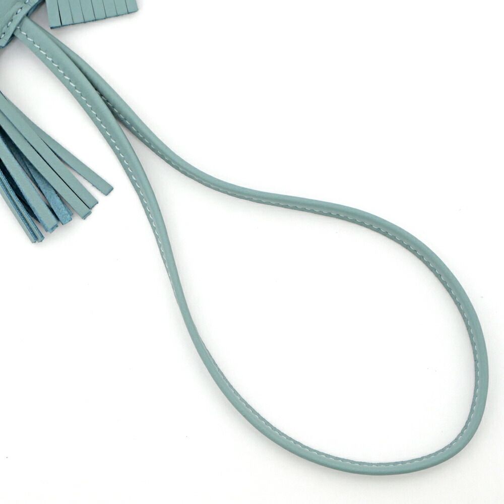 名東】エルメス ロデオPM シエル アニョーミロ K刻印 水色系 バッグ