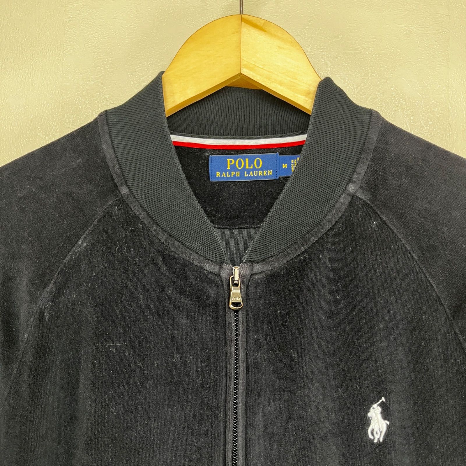 RALPH RALPH LAUREN ベロアジャケット ブラック 17号 上品 ポロラルフローレン ベロアジャケット (ブラック/M) - メルカリ