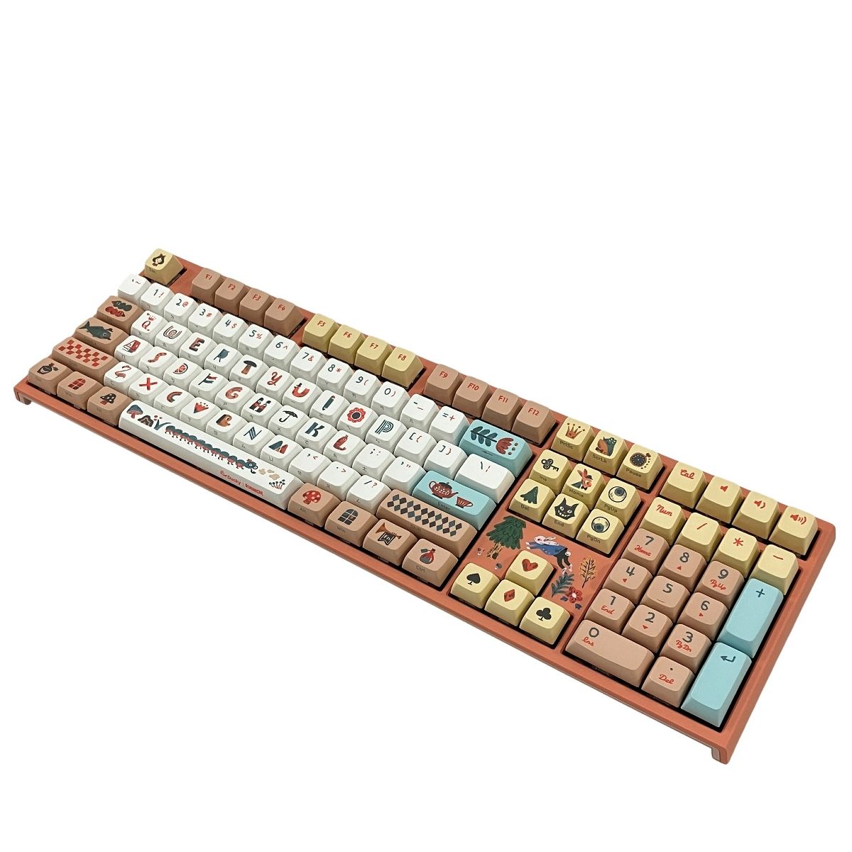 Ducky × Dimanche QM One 2 Alice In Wonderland Limited Edition Keyboard Full ゲーミングキーボード PC周辺機器
