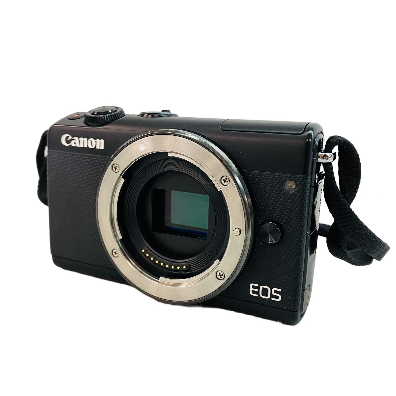 CANON EOS M 100 ミラーレス一眼レフカメラ ダブルズームキット レンズ