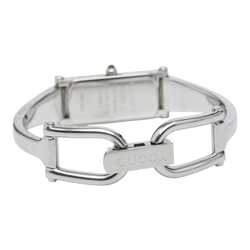 グッチ バングルウォッチ 1500L ステンレススチール レディース GUCCI グッチ 1500L シルバー文字盤 SS ステンレス バングルウォッチ