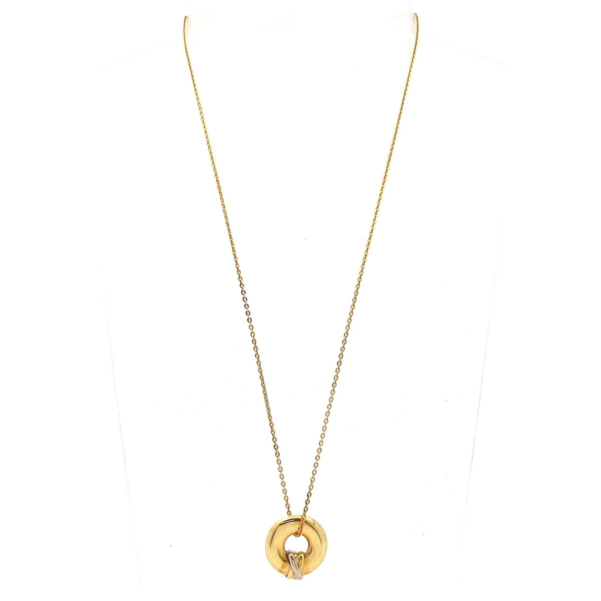 Cartier カルティエ ネックレス スレッド K 18スリーカラー