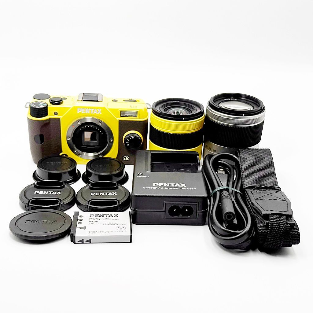 ペンタックス PENTAX Q7 ダブルズームキット イエロー ミラーレス
