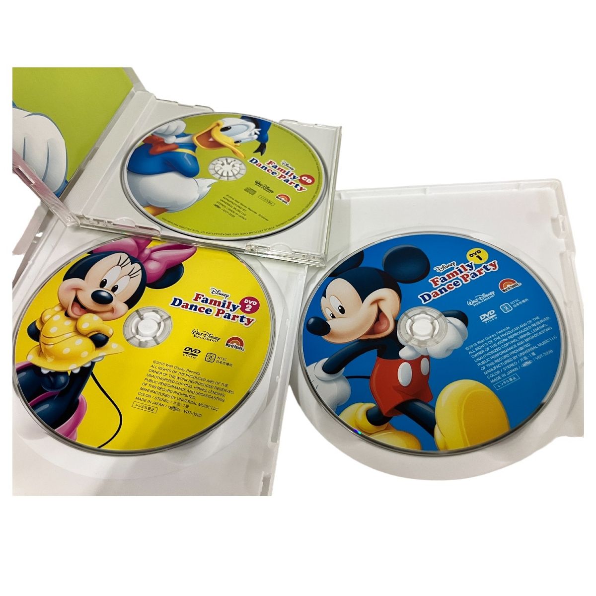 【美品】DWE ディズニー ダンスダンス DVD DWE ディズニー DVD CD Family Dance Party ファミリー ダンス