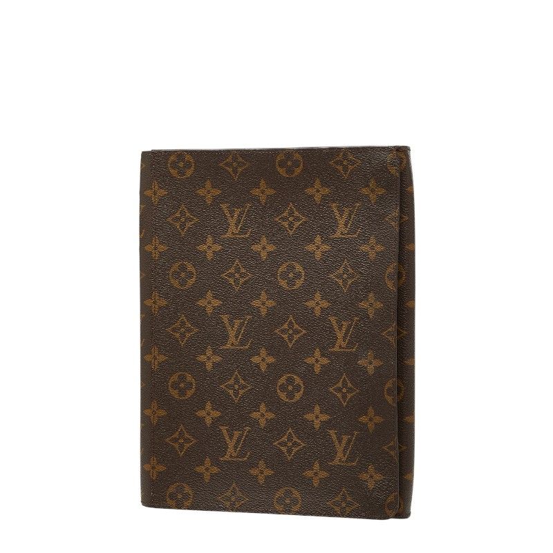 ルイ ヴィトン モノグラム エテュイ M 93803 ブラウン PVC レディース LOUIS VUITTON 1-0248529