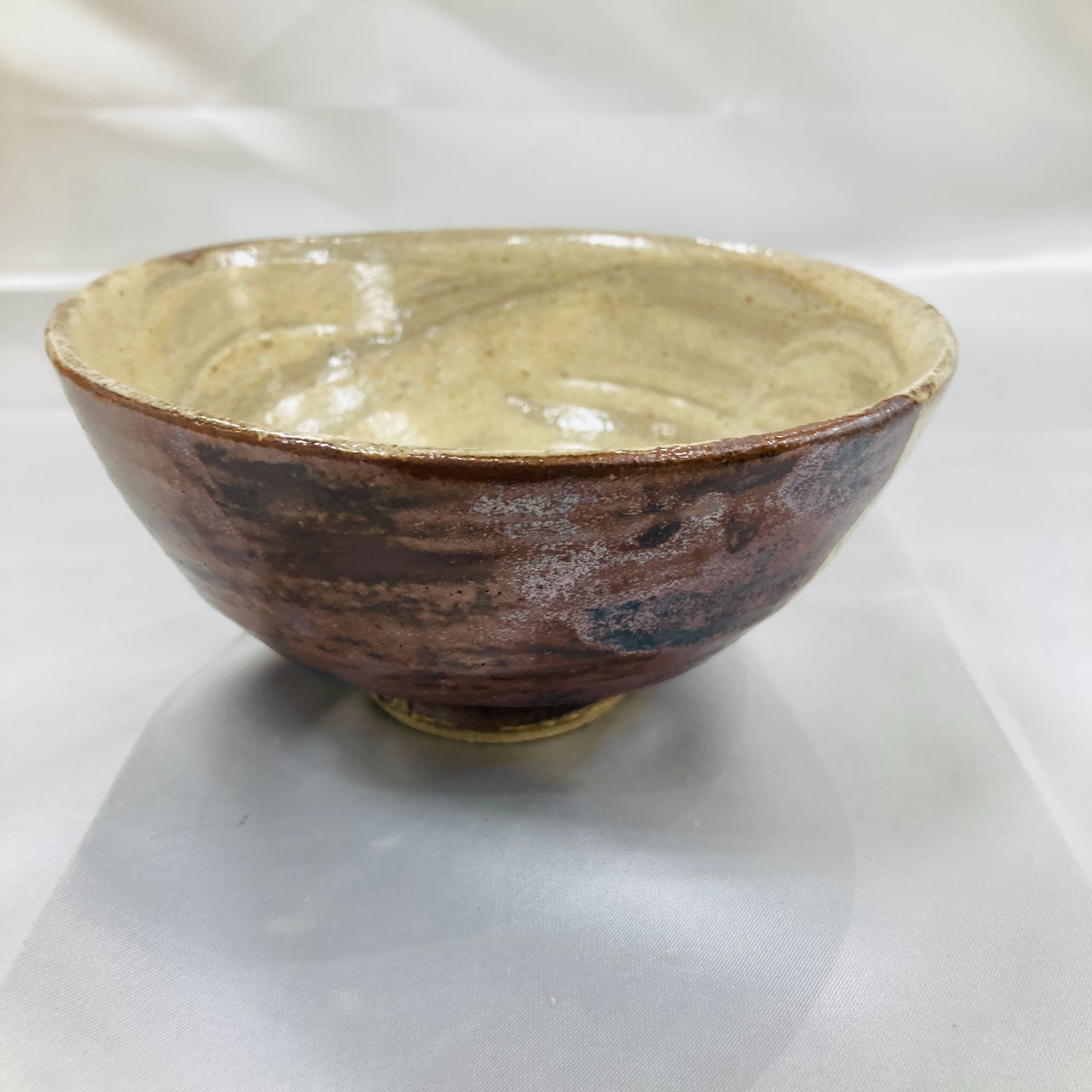 煎茶道具　明石焼　舞子焼　玉露煎茶碗　五客　在銘　時代箱付　V　R6980 煎茶道具 煎茶器セット 京焼き 染付 山水 高野昭阿弥作 湯のみ 5客 宝