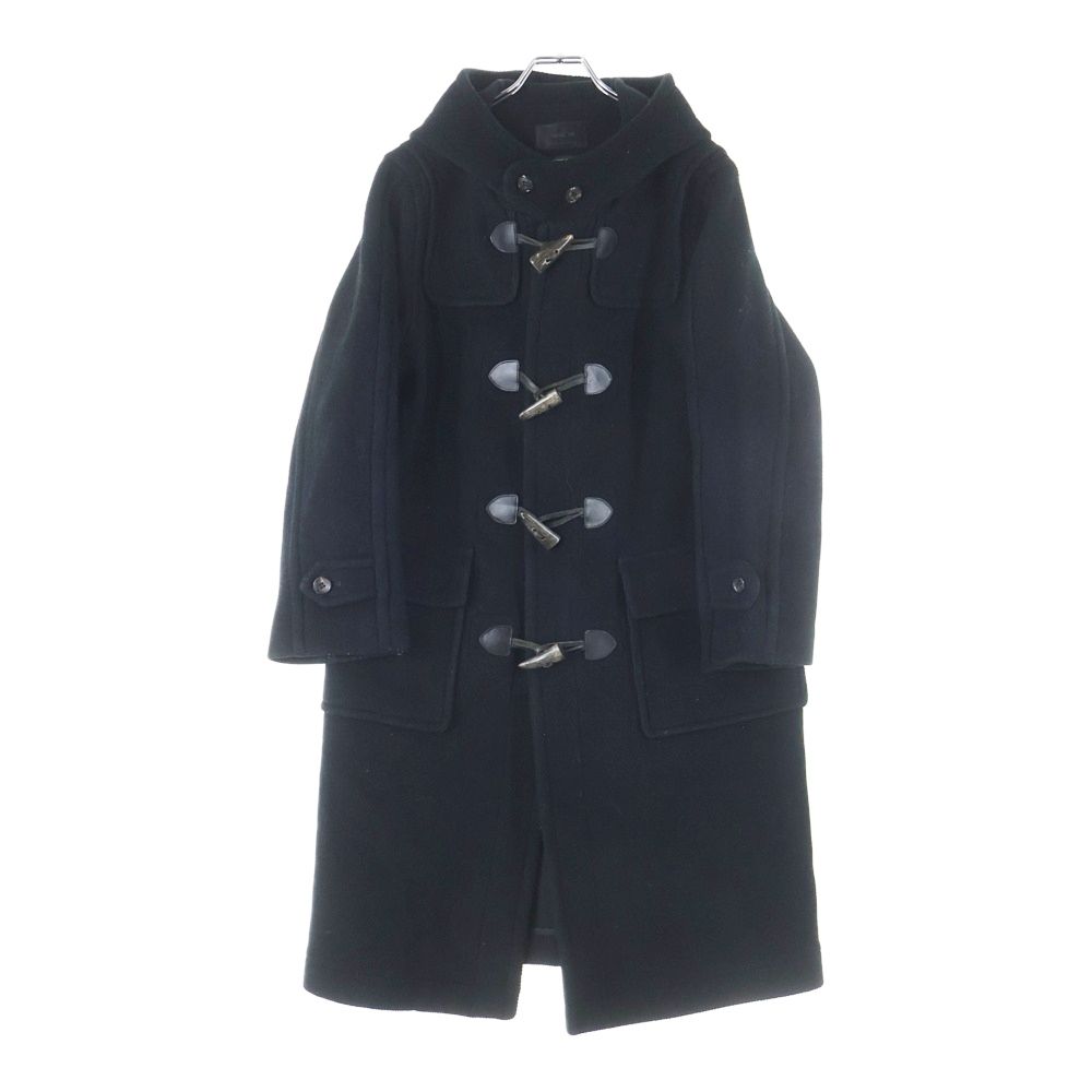 NO BRAND ノーブランド GALERIE VIE ギャルリー ヴィー メルトンウールピーコート ブラック