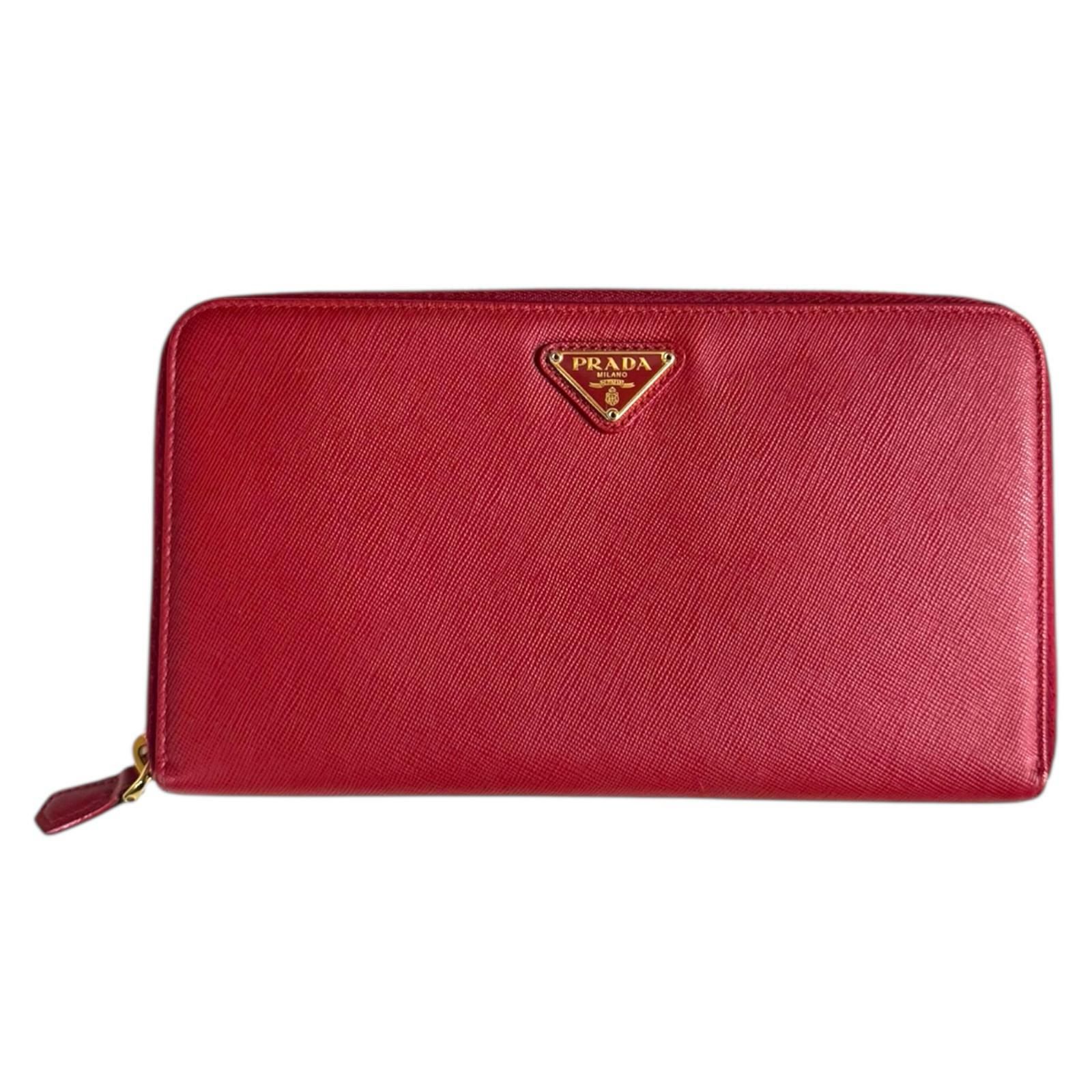 プラダ サフィアーノ 長財布 レザー 1 M 1188 ユニセックス PRADA