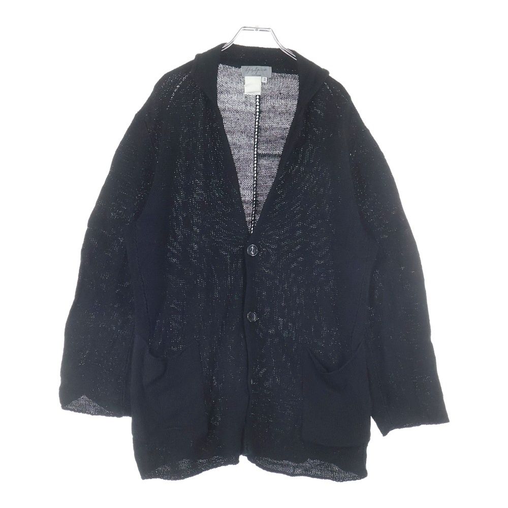 Yohji Yamamoto POUR HOMME ヨウジヤマモト プールオム 3 B Knit Cardigan 3ボタンニットカーディガン 長袖ニットセーター ブラック
