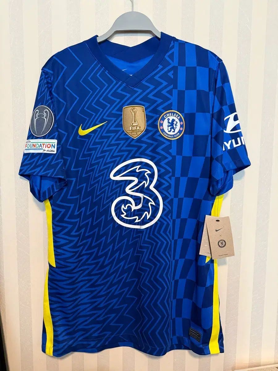 チェルシー 21 22シーズン ホームキット マウント フルマーキング L