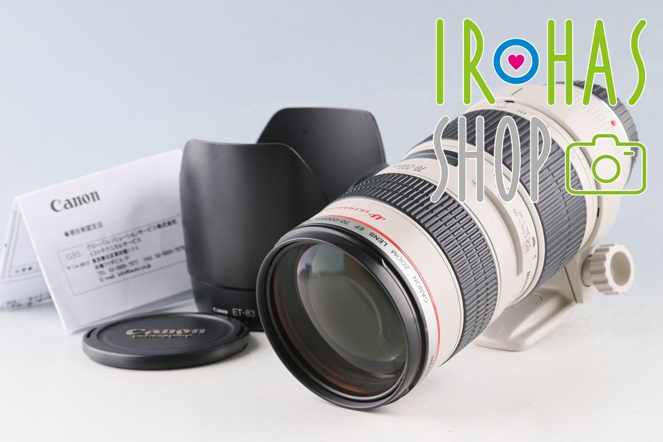 Canon EF 70-200 mm F|2.8 L USM Lens 62469 F 6