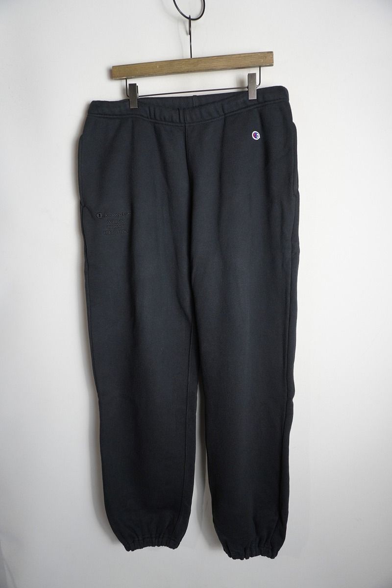 23 AW WTAPS ダブルタップス × チャンピオン ACADEMY | CTPL. スウェット パンツ XL ブラック -CSM 05 S 411 P♪