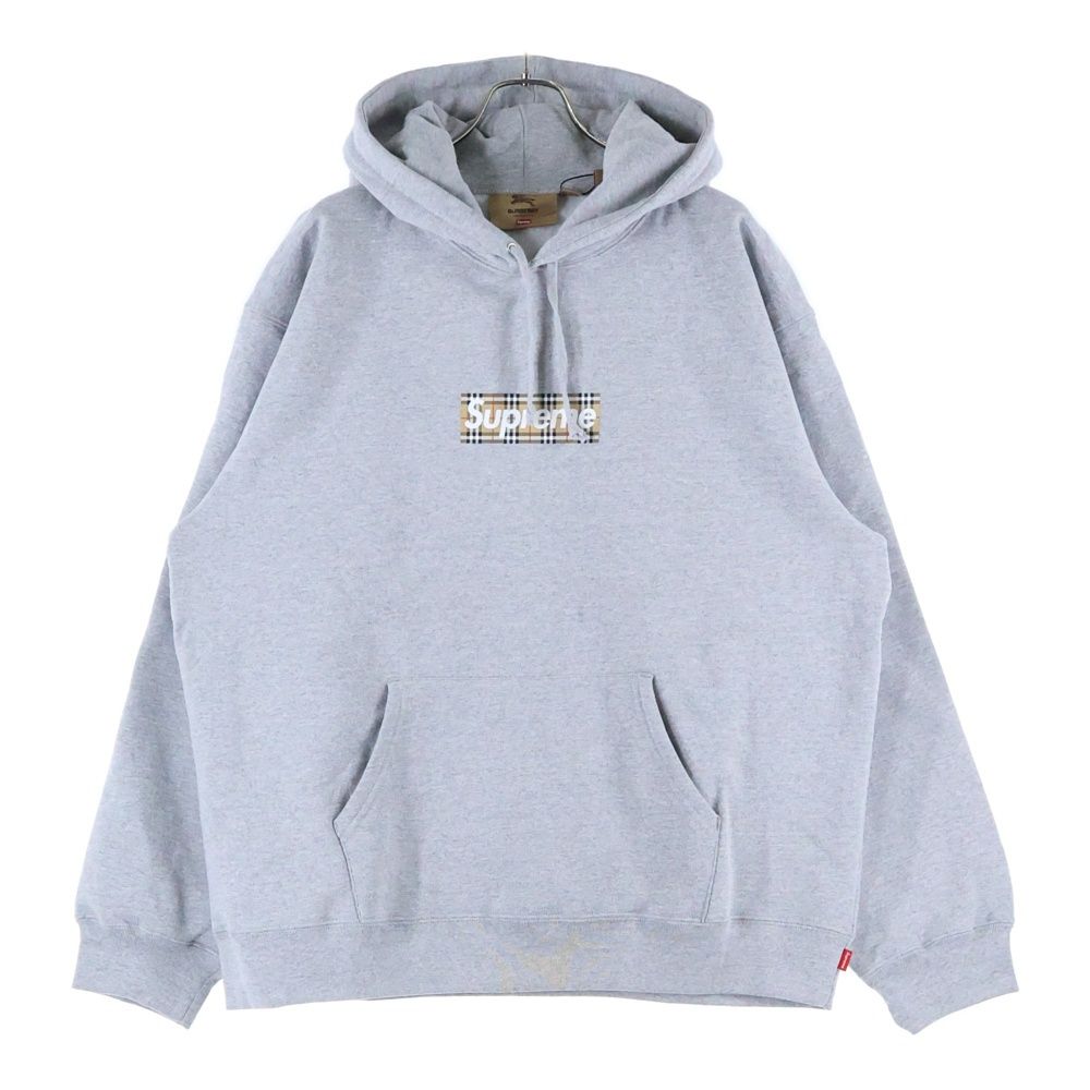 SUPREME (シュプリーム) 22SS ×BURBERRY Box Logo Hooded Sweatshirt