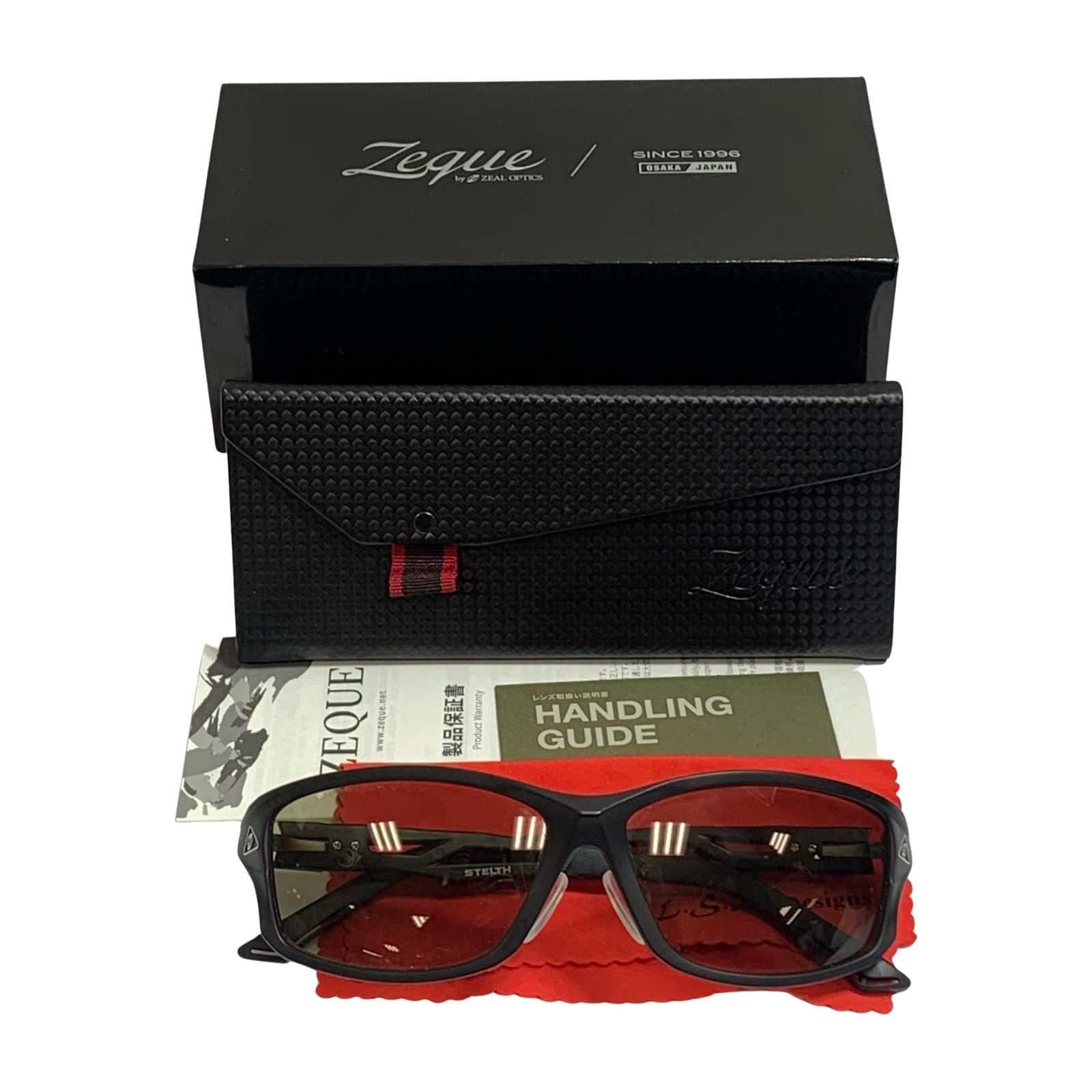 Zeque by ZEAL 偏光サングラス ケース付