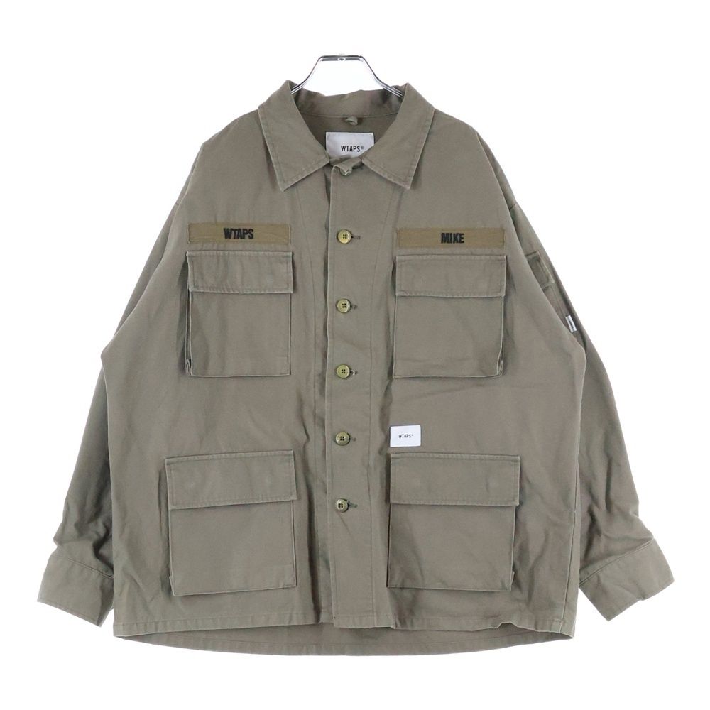 WTAPS (ダブルタップス) 19AW JUNGLE LS/SHIRT.COTTON.CANVAS 192WVDT