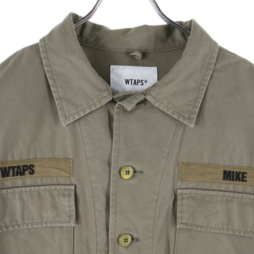 WTAPS (ダブルタップス) 19AW JUNGLE LS/SHIRT.COTTON.CANVAS 192WVDT 