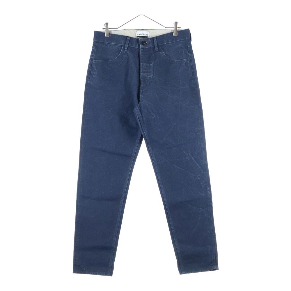 STONE ISLAND ストーンアイランド ボタンフライ テーパードデニムパンツ インディゴ