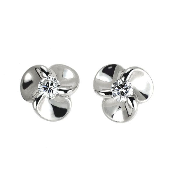 Pt900/ Pt850 ダイヤモンド ピアス 0.21ct - メルカリ