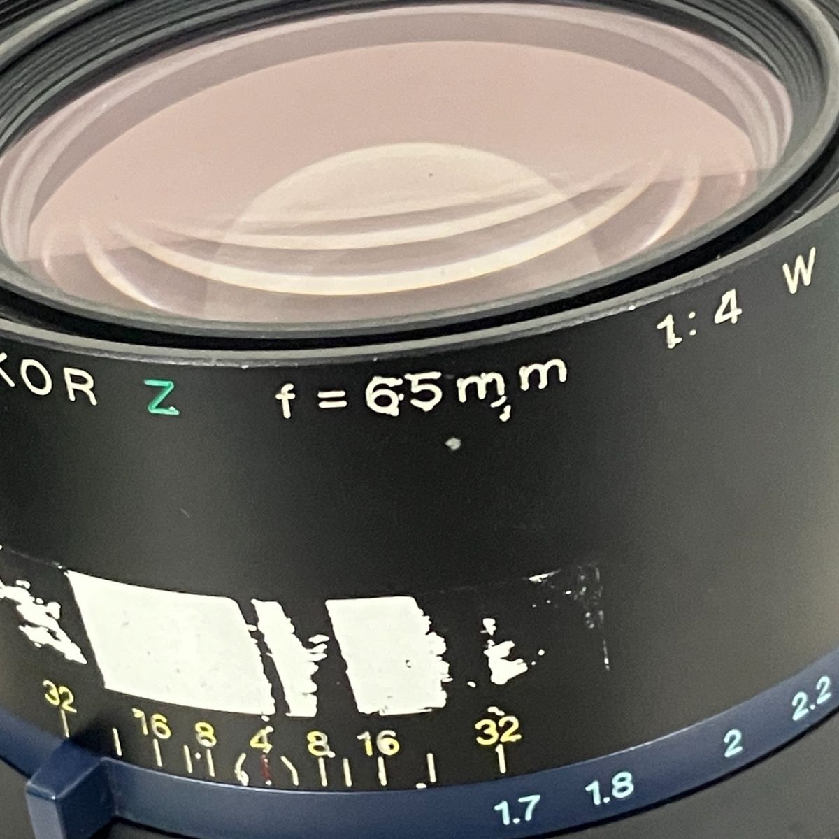 Mamiya MAMIYA-SEKOR Z 65mm F4 W マミヤ 単焦点レンズ ジャンク
