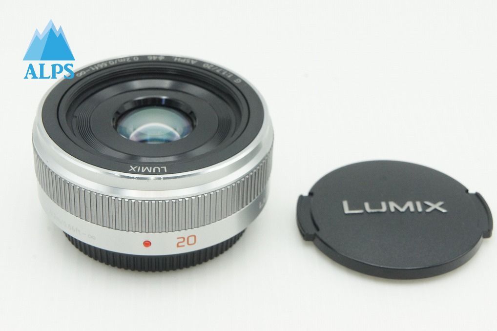 Panasonic パナソニック LUMIX G 20 mm F 1.7 II ASPH. H-H 020 A マイクロフォーサーズ 単焦点レンズ シルバー 251210 ma