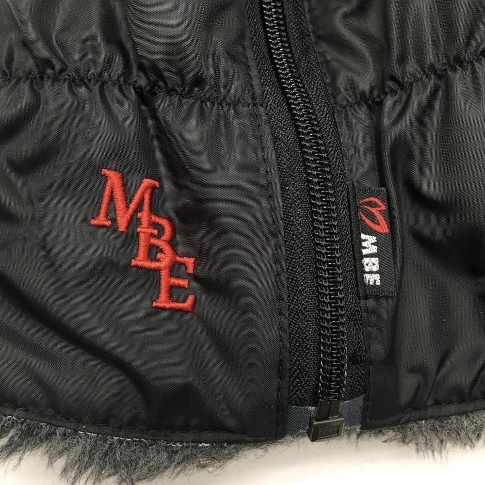 美品】マスターバニー リバーシブルレッグウォーマー 黒×グレー 内側