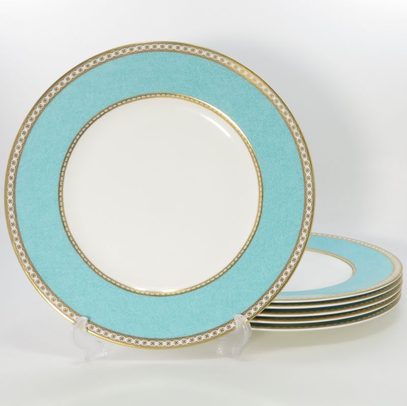 ウェッジウッド ユーランダー　パウダーブルー　22.5cmディナープレート ウェッジウッド プレート□ユーランダーパウダー ブルー ディナー