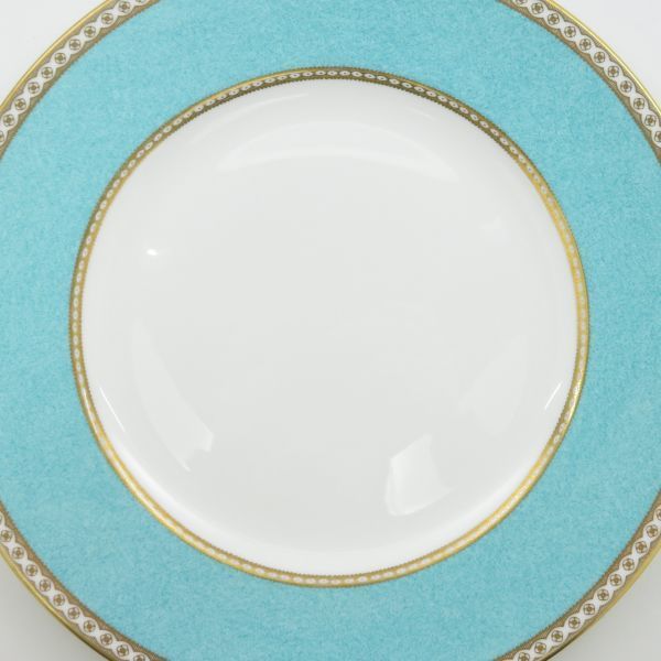ウェッジウッド プレート□ユーランダー パウダー ターコイズ ディナー