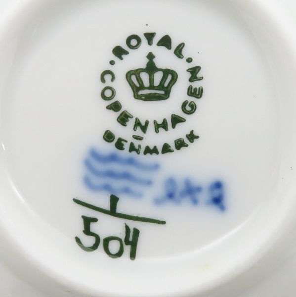  ロイヤルコペンハーゲン プレート ブルーフルーテッド ハーフレース バタープレート セット 7.5 cm Royal Copenhagen 洋食器 1級品 2 食器 キッチン 食器