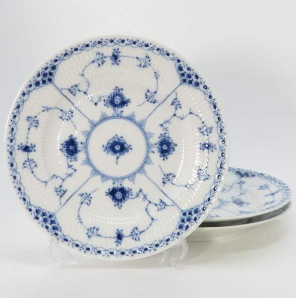 ロイヤルコペンハーゲン皿2枚　ブルーフルーテッド ハーフレース(メルカリ専用) 2枚 豆皿 フルーテッド ハーフレース プレート 小皿 ロイヤル