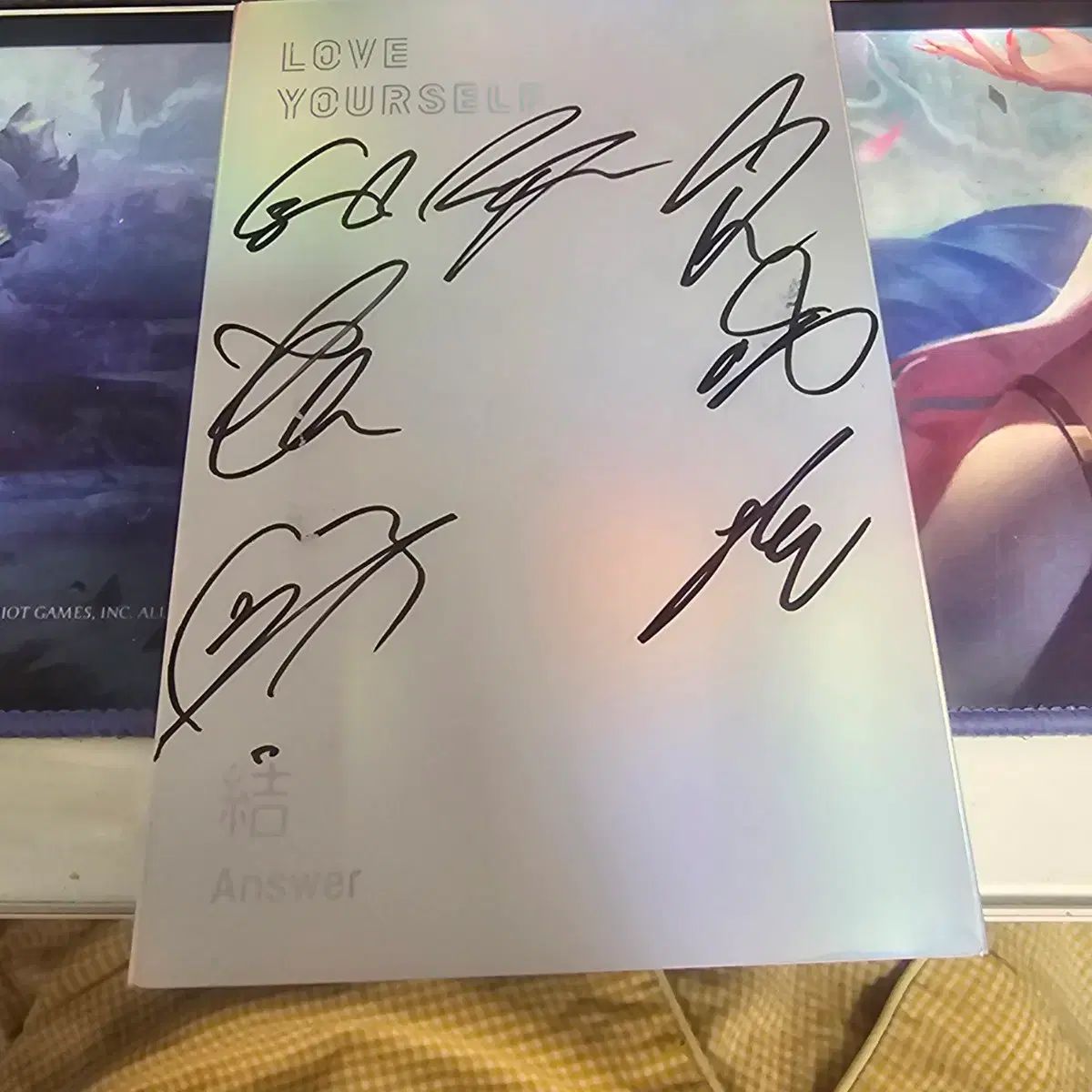 BTS Love Yourself Answer アルバム サイン盤 - メルカリ