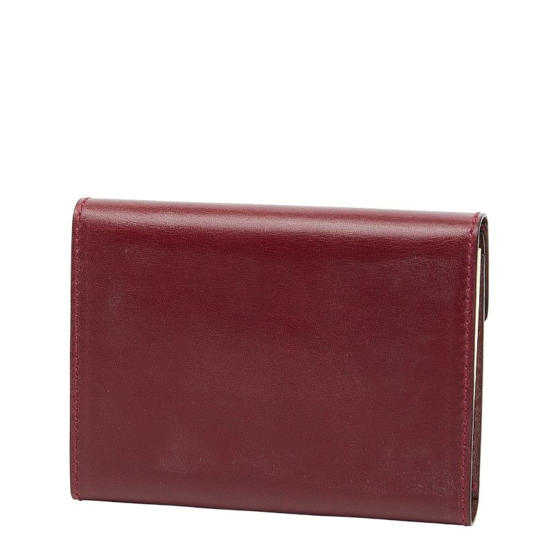 グッチ - 031 379 4328 ワインレッド ボルドー レザー レディース GUCCI 1-0247911