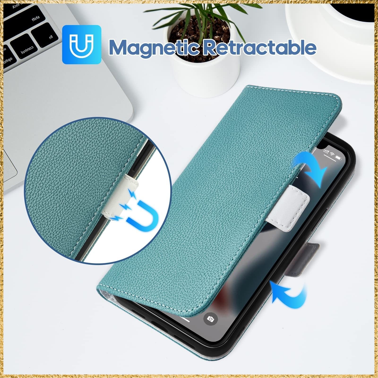 Google Pixel 6a グリーン ケース付き ☆送料無料☆Size:Google Pixel 6a (6.1 インチ)_Color:グリーン/Green