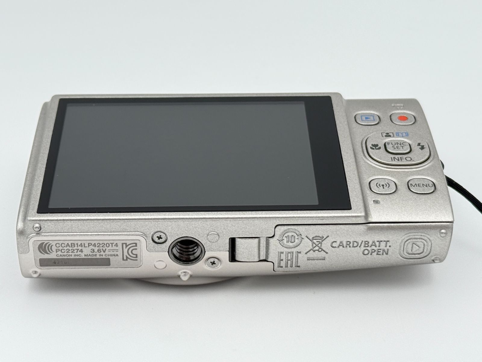 最終値下げ　Canon IXY 650 シルバー　デジタルカメラ CANON IXY 650 シルバー キャノン イクシー デジタルカメラ 光学12倍