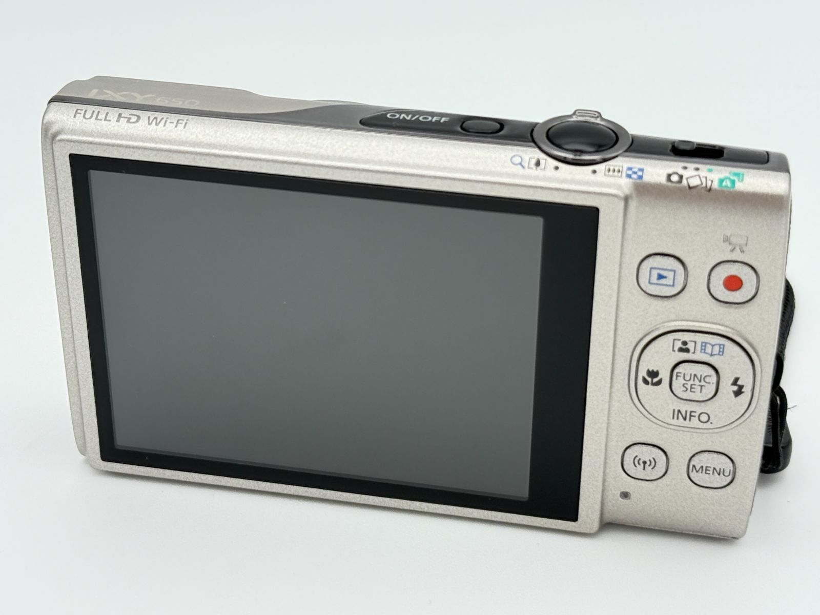 CANON IXY 650 シルバー キャノン イクシー デジタルカメラ 光学12倍