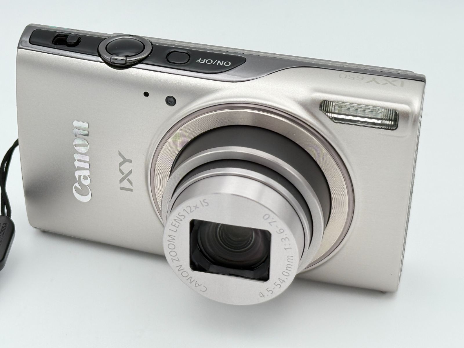 CANON IXY 650 シルバー キャノン イクシー デジタルカメラ 光学12倍