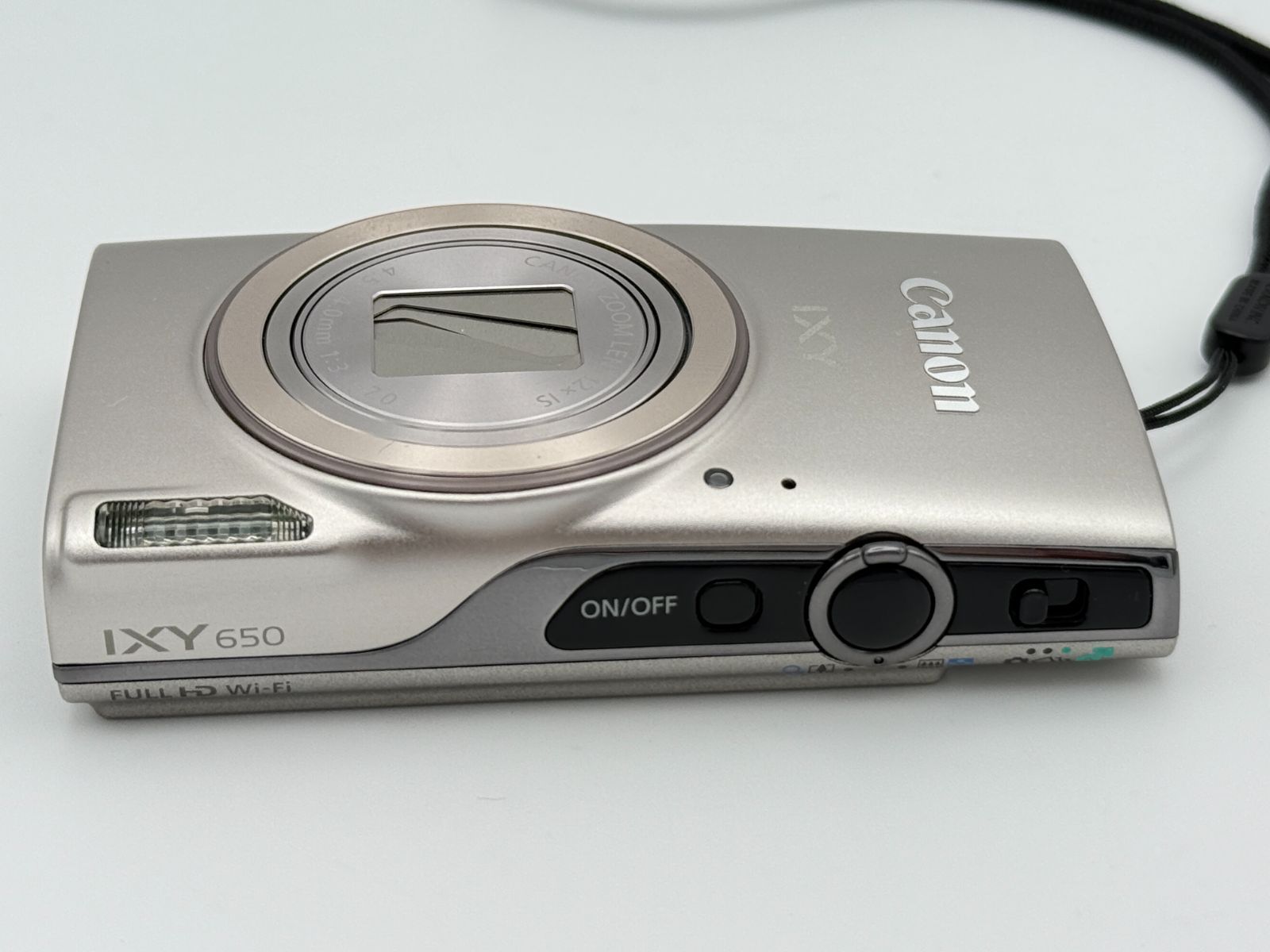 CANON IXY 650 シルバー キャノン イクシー デジタルカメラ 光学12倍