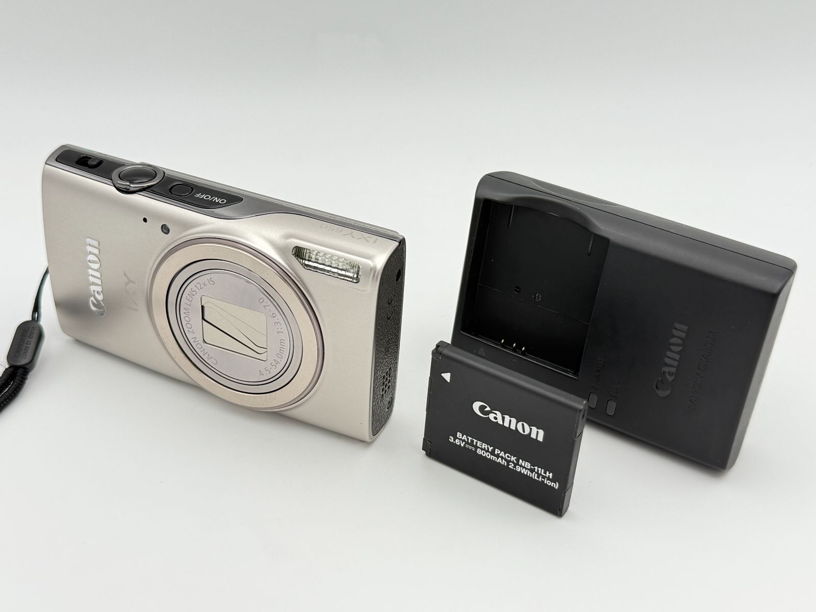 CANON IXY 650 シルバー キャノン イクシー デジタルカメラ 光学12倍