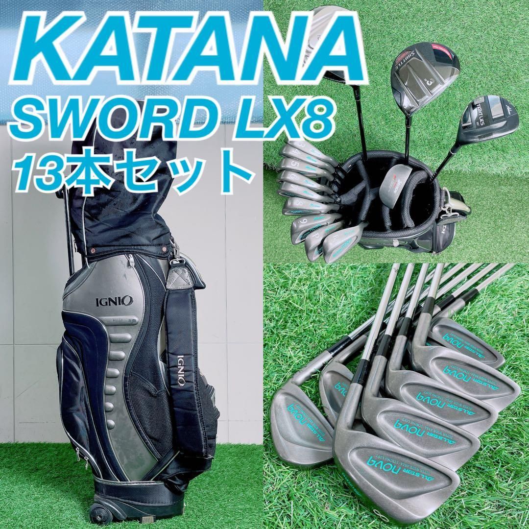 ゴルフクラブ メンズセット 初心者 カタナゴルフ SWORD LX 8 N 2034